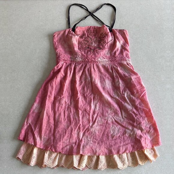 RARE Free People Pattra's Crisscross Dress ALT ASO Alex Russo - Picture 7 of 11